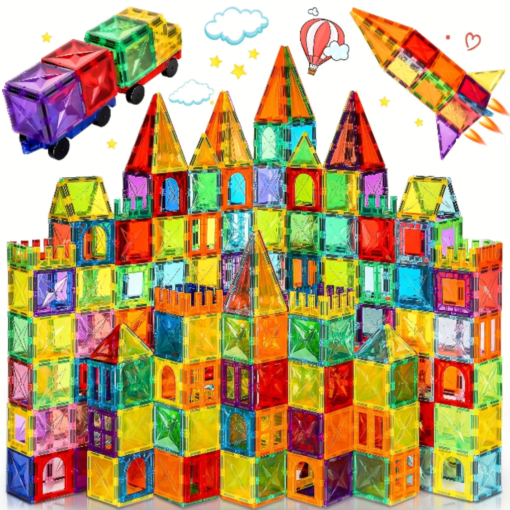 Bloques Magnéticos Infantiles de Construcción – STEM Toy