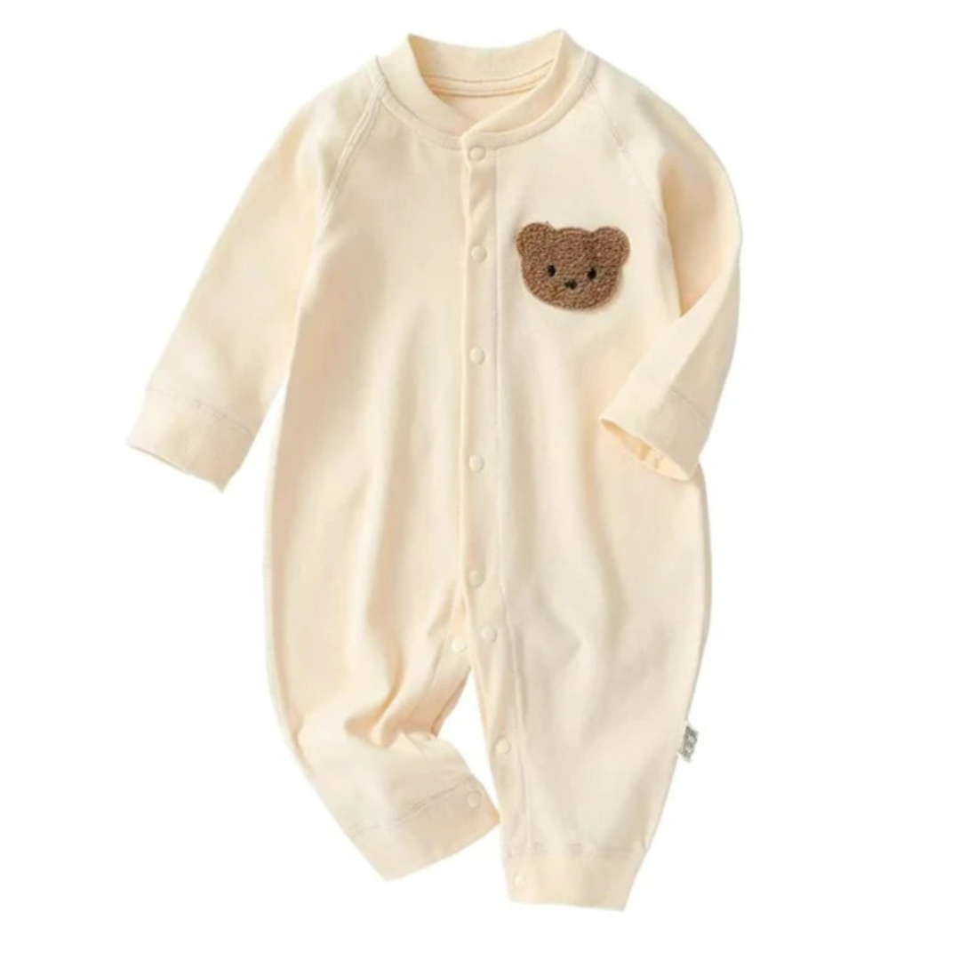 🍼Enterizo Bebé Unisex de Algodón Ositos