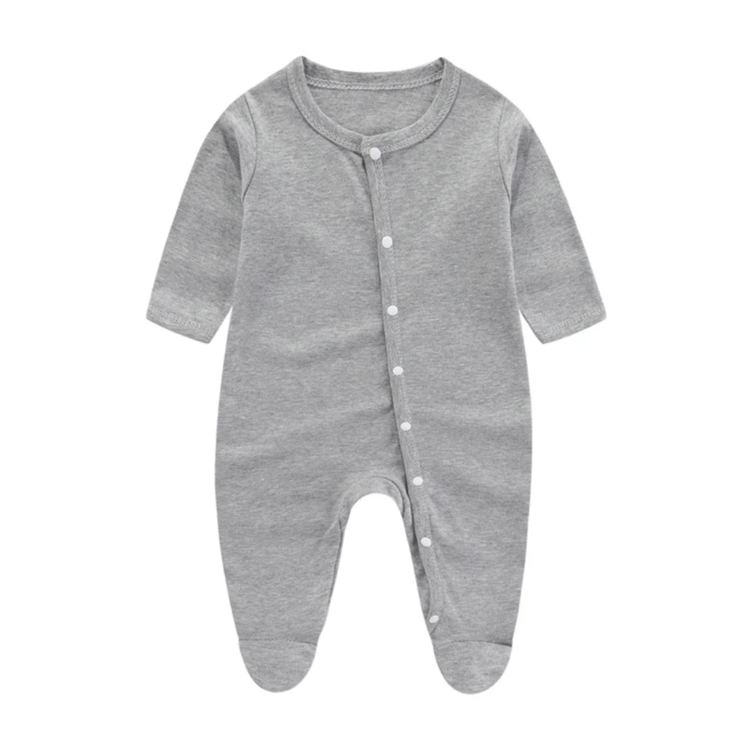 Enterizo bebé Unisex Algodón Manga Larga