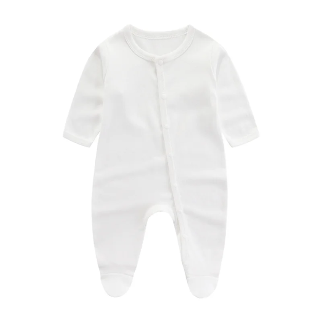 Enterizo bebé Unisex Algodón Manga Larga